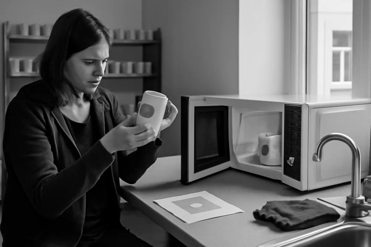 Que vérifier avant de lancer une production — Demandez un échantillon réel, notez le temps de séchage et le processus de fixation, testez lavage et micro-ondes si nécessaire, et examinez l’alignement sur le produit réel (les maquettes numériques ne remplacent pas